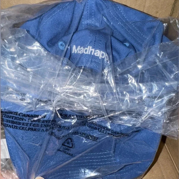 🆕 NWT Madhappy Chicago Exclusive Blue Dad Baseball Hat - Picture 7 of 7